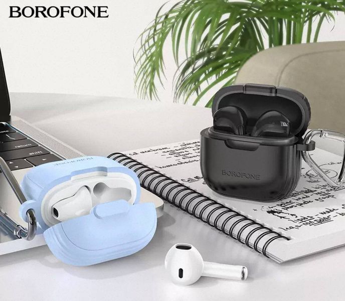 Беспроводные TWS наушники Borofone BW29 Bluetooth &mdash; Синие 1017 фото