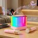 Дитяча портативна караоке-колонка T7 з 2 мікрофонами, Bluetooth 5.3 та LED-підсвіткою &mdash; рожева  1037 фото 2